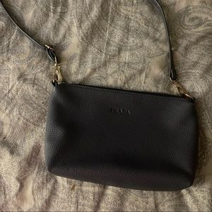 Grey Prada Purse